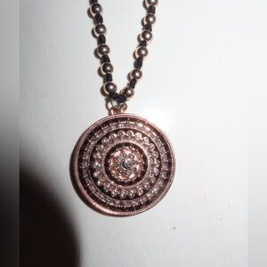 Elegant Rose Gold Pendant Necklace
